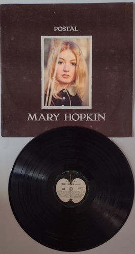 Mary Hopkin Postal Vinilo 1969 Emi Argentina