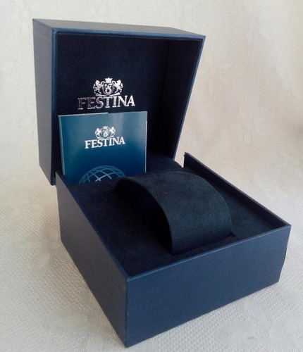Reloj Festina Hombre F16374.5 Acero Calendario Clásico Malla Plateado Bisel Plateado Fondo Plateado