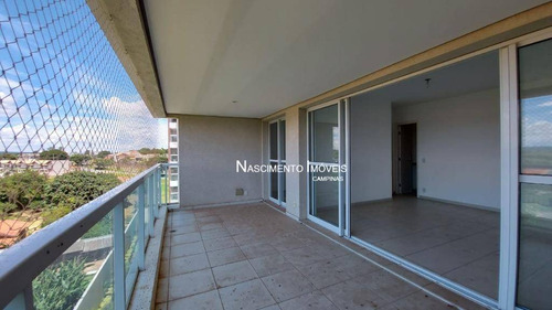 Apartamento Com 3 Suítes À Venda, 138 M² Por R$ 938.000 - Alphaville - Campinas/sp - Ap0762