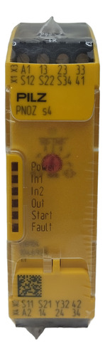 Safety Relay Pnoz S4 24vdc 3 N/o 1 N/c Pilz 750104 (Usado)