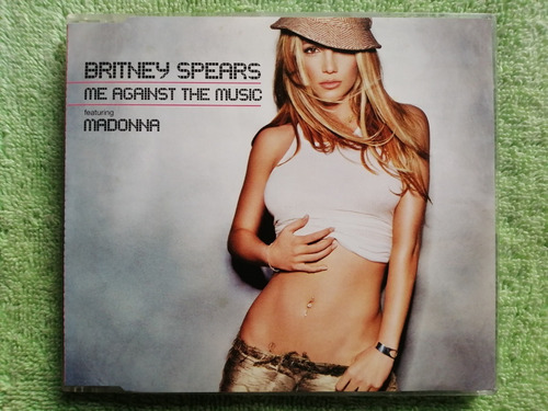 Eam Cd Maxi Single Britney Spears Me Against The Music 2003 