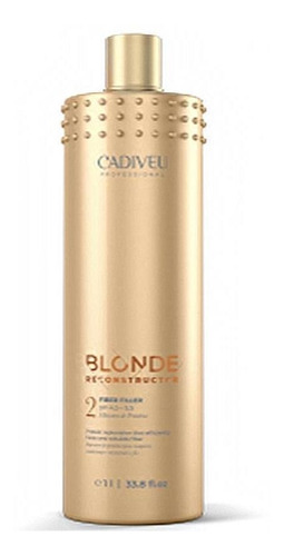 Máscara De Proteína Cadiveu Blonde Reconstructor 1 Litro