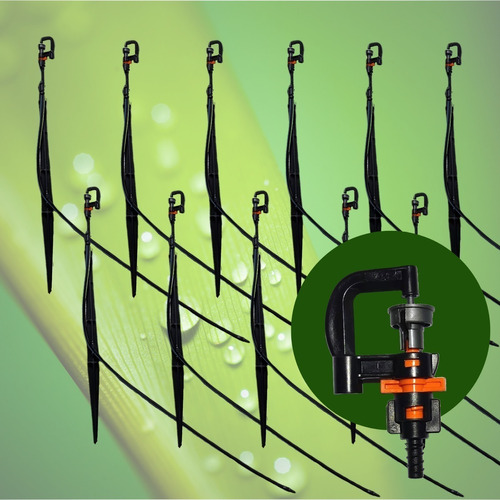 Mangueira Lisa 3/4 300 Mts Microaspersor  Estaca + Microtubo