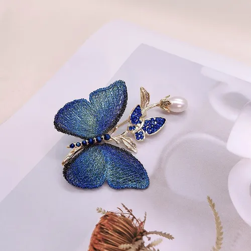 Elegante Accesorio De Alfiler De Solapa De Alta Gama