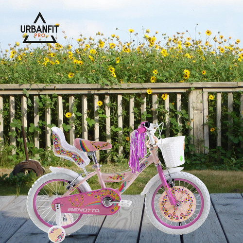 Imagen 6 de 9 de Bicicleta Cross Flower Power Benotto, Canasta Y Asiento
