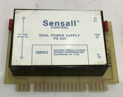 Xertex National Sonics Pc 131-ps Sensall Dual Power Supp Ddh