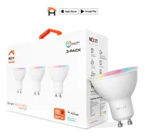 Comprar Bombillo Led 4w Rgb Inteligente Gu10 Wifi 3pk