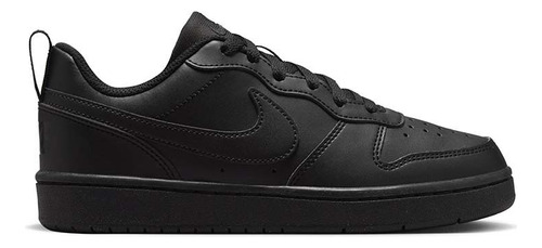 Tenis Nike Court Borough Low Recraft Niños-negro