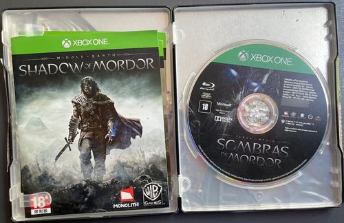 Middle Earth Shadow Of Mordor Steelbook Xbox One