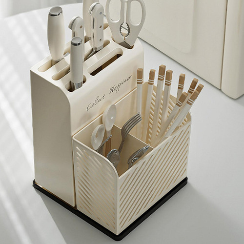Caja Organizadora De Vajilla, Soporte Para Utensilios,