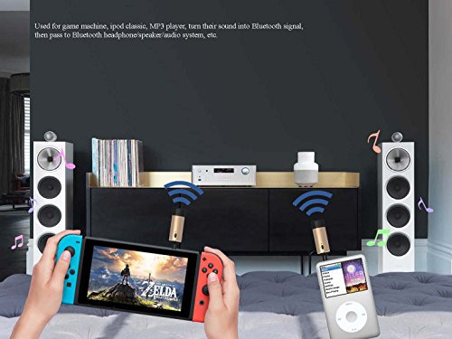 Adaptador De Audio Reiyin Wt-01 Bluetooth 4.1, Tren Inalámbr