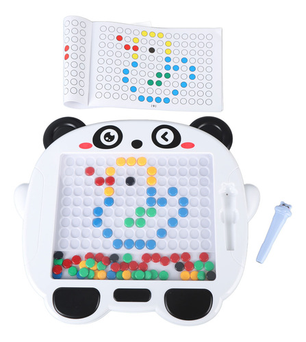 Tablero De Dibujo Magnético Con Puntos Para Niños, Concentra