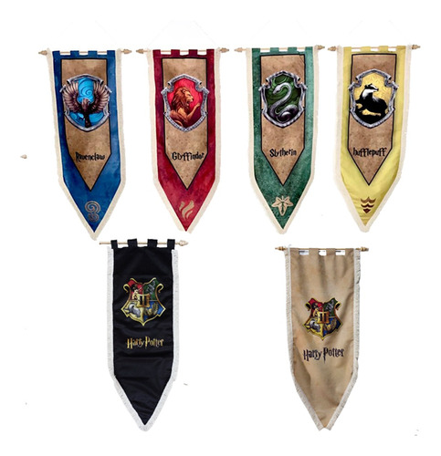 Estandartes Banderines Harry  Potter