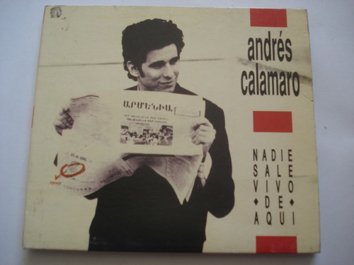 Cd Andres Calamaro Nadie Sale Vivo De Aquí