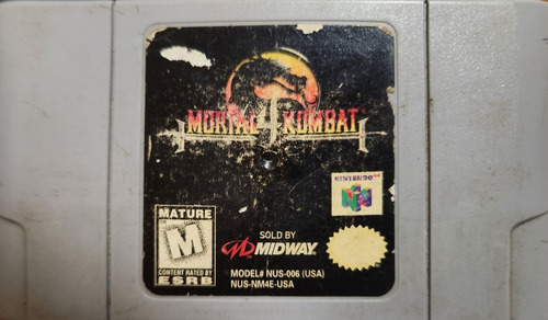 Mortal Kombat 4 Nintendo 64