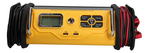 Imagen 3 de 9 de Cargador Arrancador De Bateria 30-75 Amp Con Linterna Univer