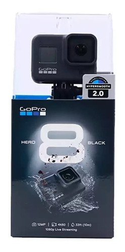 Camera Digital Gopro Hero 8 Black 12 Mp 4 K Original Nova