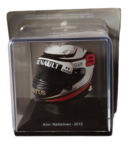 Colección Cascos Grandes Premios Fasiculo 12 Kimi Raikkonen