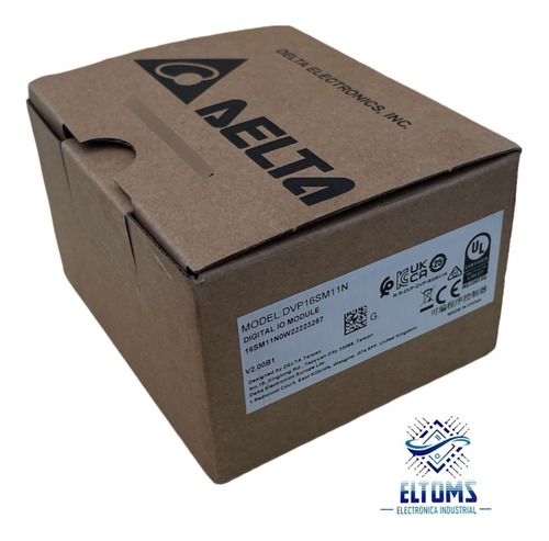 Modulo Io Digital Dvp16sm11n Din/24vc