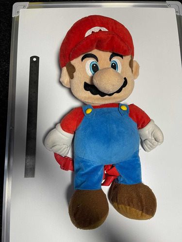 Peluche Grande Mario Bross Original Nintendo Con Arciales