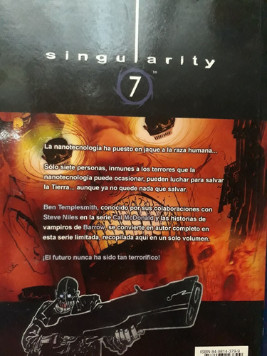 Singularity 7 - Ben Templesmith - Made In Hell - Ed. Norma (Usado)