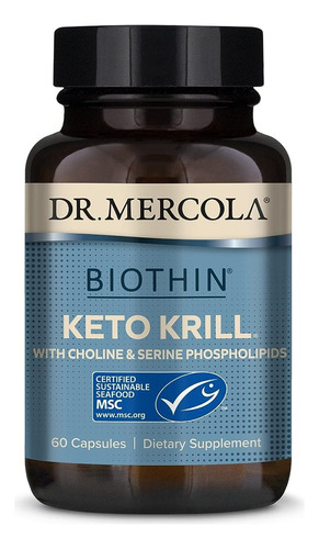 Aceite Krill 500mg Dr Mercola - Un - Unidad A $4615