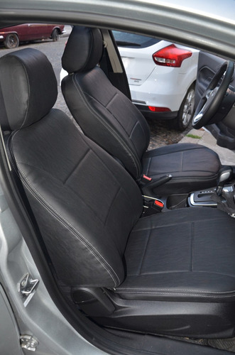 Imagen 2 de 5 de Fundas Asientos Cuerina Premium Vw Bora -carfun-
