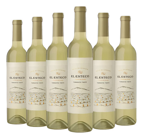 El Esteco Tardío Torrontés 6x500ml (vino Dulce)