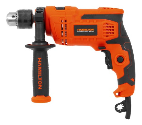 Taladro Percutor Hamilton Htp002 710w +bolso Pinzas Y Mechas