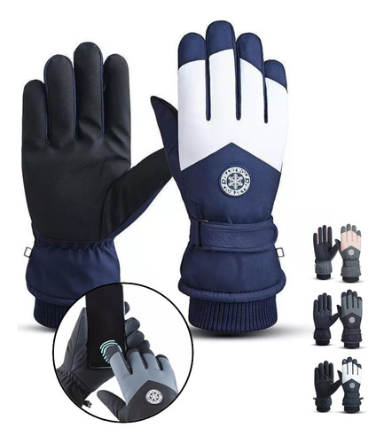 Guantes Térmicos Pantalla Táctil De Invierno Impermeables