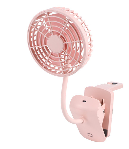 Ventilador De Escritorio Con Clip Recargable Por Usb, Mini V