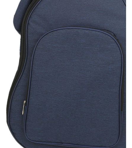 Bolsa De Guitarra Acolchada Impermeable Oxford A Prueba Azul