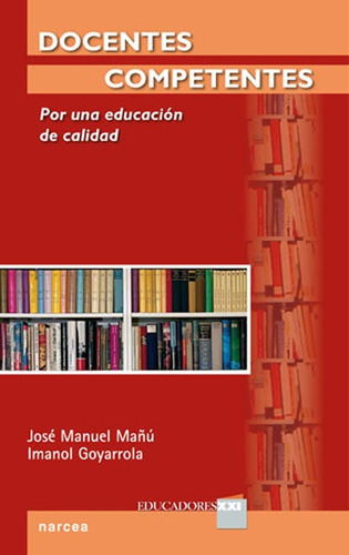 Libro Docentes Competentes - Manu, Goyarrola