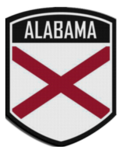 Parche Termoadhesivo Emblema Estados Unidos Alabama