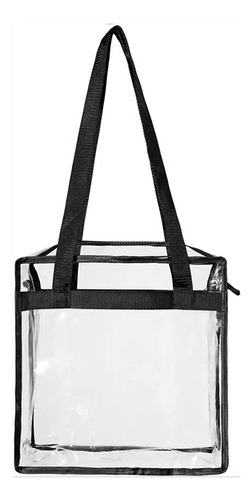 Bolsa De Hombro Transparente Con Correa Ajustable P/gimnasio