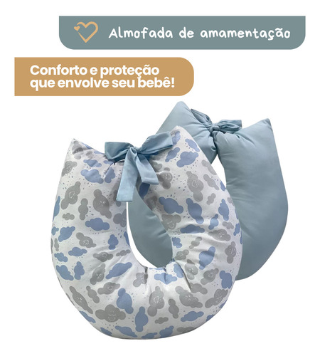 Almofada De Amamentaçao Bebe Travesseiro Menina Maternidade