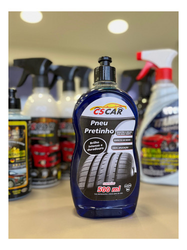 Pretinho Pneu Intenso 500ml - Alta Durabilidade