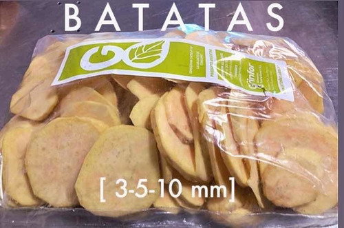 Batatas Grinfor (3-5-10mm) Pack 20 Kg Fresco Y Natural