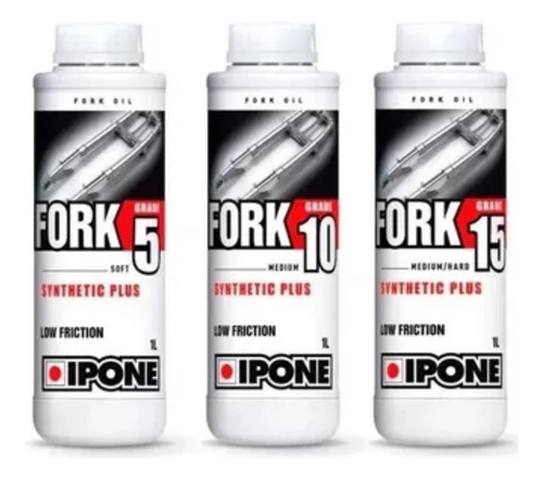 Aceite Horquilla Barral Fork Oil Ipone Synthet Plus 1l 