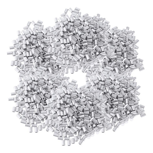 600pcs Mangas De Engarzado De Doble Barril Engarzadores De