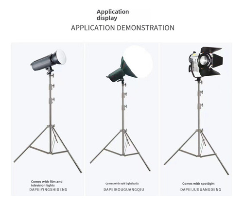 Soporte De Trípode Resistente De 2,8 M Para Fotografía