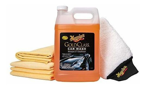 Meguiar's G55164 Gold Class Kit De Lavado De Coches