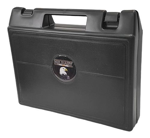 Imagen 1 de 10 de Estuche Rigido Pistola Co2 Aire Comprimido 25 Cm Military