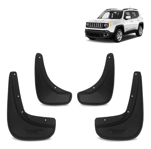 Kit Apara Barro Jeep Renegade 2018 2019 Lameira Flap Tgpoli