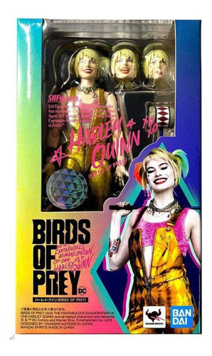Boneca Harley Quinn - Birds Of Prey - S.h. Figuarts - Bandai