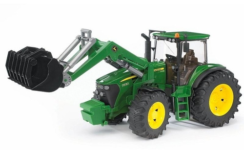 Bruder - Escala 1:16 - Tractor John Deere 7930 - C/cargador 