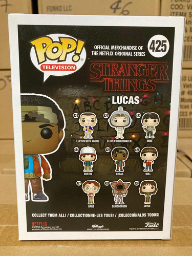 Lucas 425 Stranger Things S3 Funko Pop Netflix Original