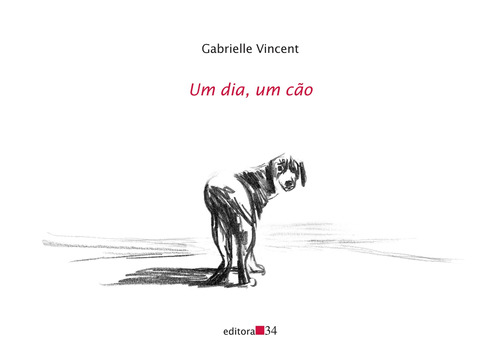 Um dia, um cão, de Vincent, Gabrielle. Editora 34 Ltda., capa mole em português, 2013