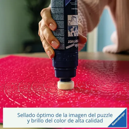 Pegamento Para Puzzles Transparente – Kit De 200 Ml Con Aplicador De Precisión, Secado Rápido Y No Tóxico