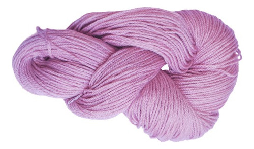Lana Shetland Semigorda 900gr (6 Madejas De 150gr) Rosa